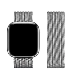 Pasek do Apple Watch Forcell F-Design FA03 magnetyczny stal 38 / 40 / 41 mm srebrny