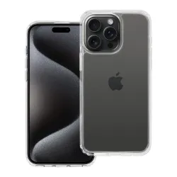 Etui na iPhone 15 PRO Super Clear Hybrid transparentne