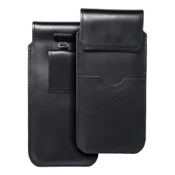 Etui wsuwane na telefon skórzane wsuwka z klapką do Samsung S21 ULTRA / Huawei P SMART 2021 / Xiaomi Redmi 12 / Oppo A98 5G Royal rozmiar 2XL+tall cza