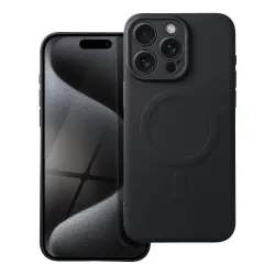 Etui na iPhone 15 PRO MAX Silicone Mag Cover zgodne z MagSafe (camera protection) czarne