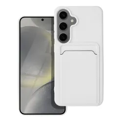 Etui na Samsung S24 Card Case białe
