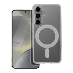 Etui na Samsung S24 Clear Mag Cover (Str) zgodne z MagSafe transparentne