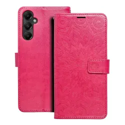 Etui z klapką na Samsung A05s Mezzo Book mandala magenta