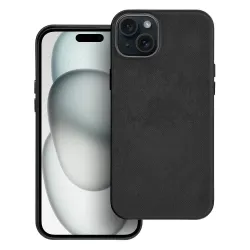 Etui na iPhone 15 PLUS Woven Mag Cover zgodne z MagSafe czarne
