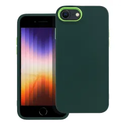 Etui na iPhone SE 2022 Frame zielone