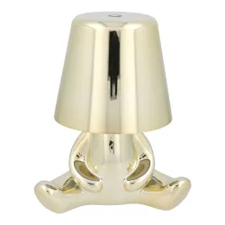 Lampka nocna GOLD MAN Art Deco siedzący (wzór 7) MLTL