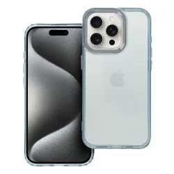 Etui na iPhone 15 PRO Pearl jasnoniebieskie