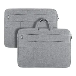 DUX DUCIS torba LBTC na laptop 15.5-16" Horizontal Handbag jasno szary