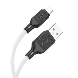 Kabel USB A do Micro USB Hoco 2,4A 1 m X90 biały