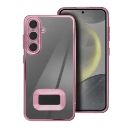 Etui na Honor X7A Glam pudrowy róż