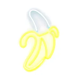 NEON NA ŚCIANĘ LED na USB - Banan model