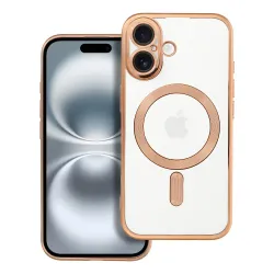 Etui na iPhone 16 Electro Mag Cover zgodne z MagSafe złote
