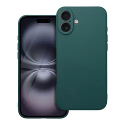 Etui na iPhone 16 PLUS Matt ciemnozielone