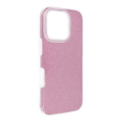 Etui na iPhone 16 PRO Shining różowe