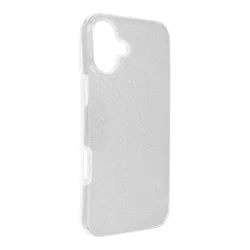 Etui na iPhone 16 PLUS Shining srebrne