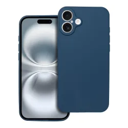 Etui na iPhone 16 PLUS Soft ciemnoniebieskie