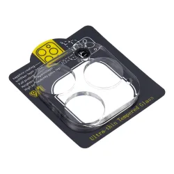 Szkło hartowane 5D Full Glue na aparat do iPhone 16 PRO transparentne