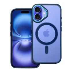 Etui na iPhone 16 Color Edge Mag Cover zgodne z MagSafe niebieskie