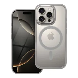 Etui na iPhone 16 PRO Color Edge Mag Cover zgodne z MagSafe tytanowe szare