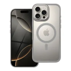 Etui na iPhone 16 PRO MAX Color Edge Mag Cover zgodne z MagSafe tytanowe szare