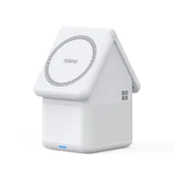 Ładowarka indukcyjna Duzzona W20 4w1 zgodna z MagSafe 15W z lampką biała
