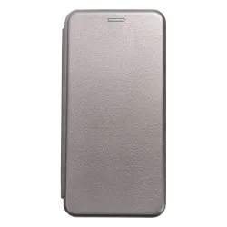 Etui z klapką na iPhone 16 PRO Elegance Book stalowe