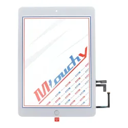 MUSTTBY Ekran dotykowy + taśma klejąca + Home do iPAD 5 (biały)