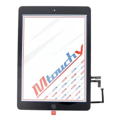 MUSTTBY Ekran dotykowy + taśma klejąca + Home do iPAD Air1 (czarny)