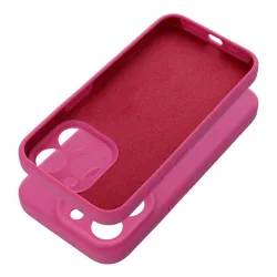 Etui na iPhone 16 PRO MAX Silicone 2mm (camera protection) różowe