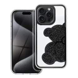 Etui na iPhone 16 PRO MAX Teddy Bear czarne