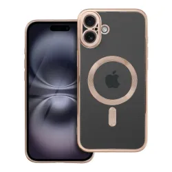 Etui na iPhone 16 PLUS Electro Mag Cover zgodne z MagSafe brązowy
