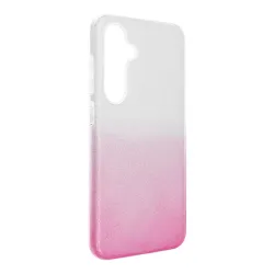 Etui na Samsung S24 FE Shining transparentne różowe