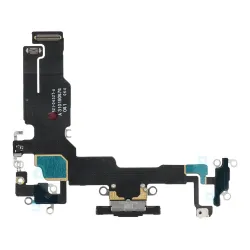 Taśma ładowania USB do IPHONE 15 czarna OEM