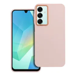 Etui na Samsung A16 5G / A16 4G Frame pudrowy róż