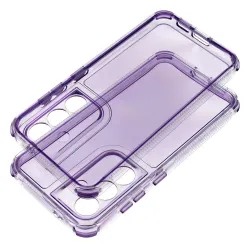 Futerał MATRIX CLEAR do SAMSUNG S24 FE jasnofioletowy