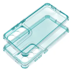 Etui na Samsung S24 FE Matrix Clear miętowe