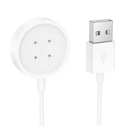 Kabel do ładowania smartwatcha Hoco 0,6 m Y24 biały