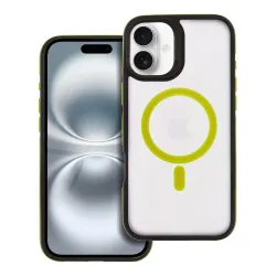 Etui na iPhone 16 PLUS Neo zgodne z MagSafe żółte