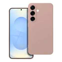Etui na Samsung S25 Silicone Mag Cover zgodne z MagSafe (camera protection) różowe