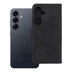 Etui z klapką na Samsung S25 Tender Book czarne