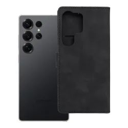 Etui z klapką na Samsung S25 ULTRA Tender Book czarne