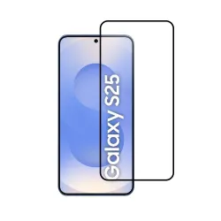 Szkło hartowane 5D Full Glue do Samsung S25 PLUS / S25 EDGE (case friendly) Blue Star czarne