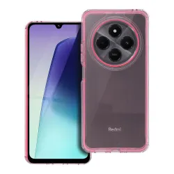 Etui na Xiaomi Redmi 17C 4G / 14C 4G / 14C 5G / Poco C75 4G Matrix Clear pudrowy róż