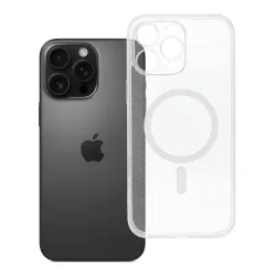 Etui na iPhone 16 PRO MAX Clear Mag Cover - Glitter (Str / Camera Protection) zgodne z MagSafe transparentne glitter
