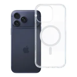Etui na iPhone 16 PRO MAX Clear Mag Cover Elite (Str / NIEŻÓŁKNĄCY / Camera Control Button) zgodne z MagSafe transparentne