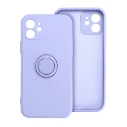 Etui na Xiaomi Redmi 17C 4G / 14C 4G / 14C 5G / Poco C75 4G Silicone Ring fioletowe