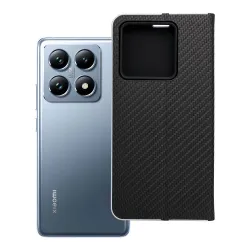 Etui z klapką na Xiaomi 14T Luna Book Carbon czarne