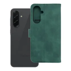 Etui z klapką na Samsung A36 5G Tender Book zielone