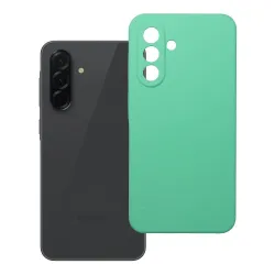 Etui na Samsung A36 5G Silicone 2mm (camera protection) miętowe