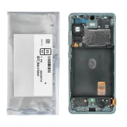 ServicePack Wyświetlacz LCD SAMSUNG S20 FE 4G/5G G780F/G781F GH82-24214D Green
